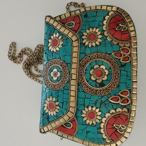 🔥Antik Batik Mosaic Clutch Crossbody